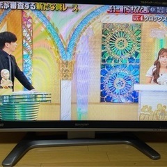 世界の亀山モデル　値下げ　アクオス　37インチ　液晶テレビ　リモ...