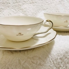 KAWAGUCHI JUN カワグチジュン ティーカップセット2点