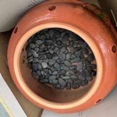 陶器製 石焼きいもつぼの画像