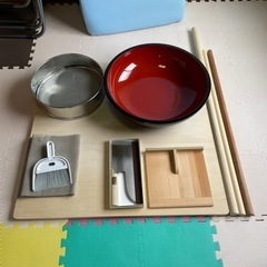 手打ち蕎麦セット　超美品