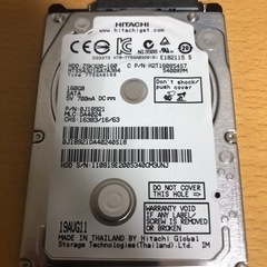 外付けHDD 160GB ケース付き