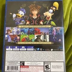 PS4ソフト キングダムハーツ英語版の画像
