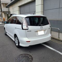 プレマシー20S　H20後期モデル　車検5/2　走行55000ｋ　社外ＨＤＤナビ＆地デジＴＶ　カラーバックカメラ　ＥＴＣ　両側パワースライドドア　キセノン＆フォグ　15ＡＷ　7人乗の画像