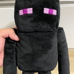 マイクラ マインクラフト BIGぬいぐるみ エンダーマン　の画像