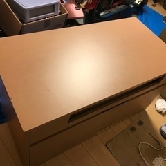 終了⭐︎ 無料です！ 大型木製収納　大型テレビの台などにどうぞ！ 美品 ⭐︎の画像