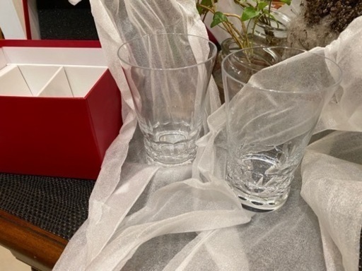 バカラ　baccarat グラス　2個1セット　biba