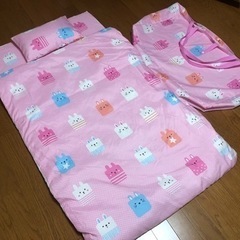 こども　布団セット　寝具セット　ピンクの画像