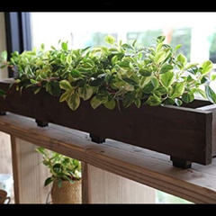 WOODPRO ダックス プランター 長さ900ｍｍ チャコール...