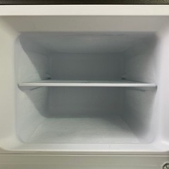 【交渉中】Haier ハイアール　冷蔵庫　ブラック　121L・2017年製の画像