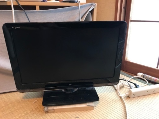 本日まで。SHARPAQUOS液晶テレビ19インチ？
