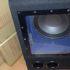 【値下げ】KENWOOD ボックス + 12インチ ウーハー