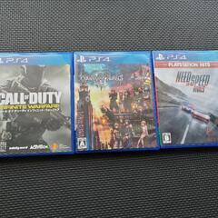 PS4　ソフト3本　プレステ 4