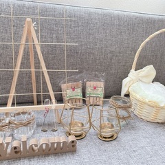 【値下げしました】結婚式ウエルカムグッズ、リングピロー