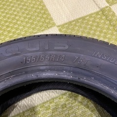 オートバックスのタイヤ 155 65R 14 2本の画像