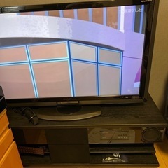 SHARP液晶テレビ　シアターラックセット