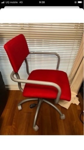 IKEA ポールチェア　赤