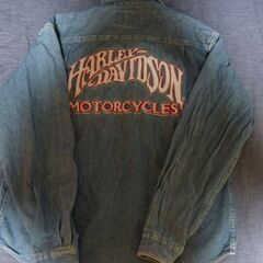 HARLEY DAVIDSON ハーレーダビットソンデニムシャツ...
