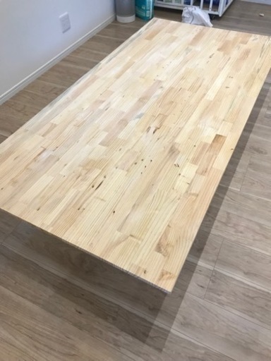 木製ローテーブル
