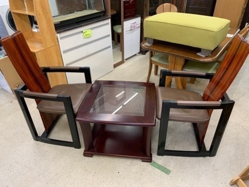 モリシゲ　MORISHIGE ローテーブル　チェア　セット