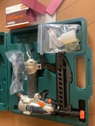 新品Hi KOKI N 3804MF 常圧タッカー　ケース附属品ステープル付き