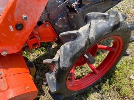 (中古) 耕運機　kubota k75 Dゼル　セル付き