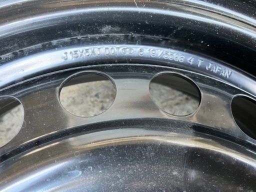 ホンダ フリード 純正  スチールホイール 新車外し
