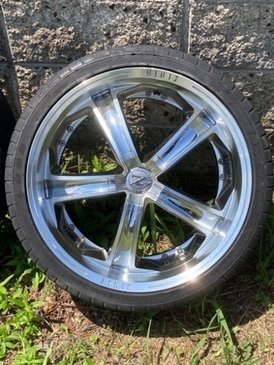 ジニック　20インチアルミ4本