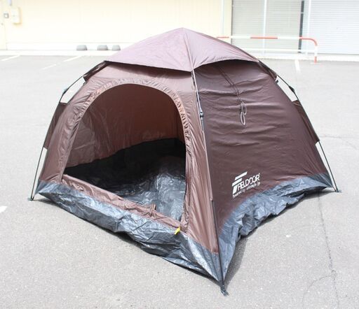 FIELDDOOR ワンタッチテント300 グランドシート付き FIELDOOR（フィールドア） | ワンタッチテント300