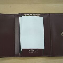  ☆未使用 キーケース LANVIN COLLECTION couleur du vin JLMWOGK2-10 キーホルダー ランバン コレクション 紳士用 クウルール ド ヴァン 札幌 北20条店の画像