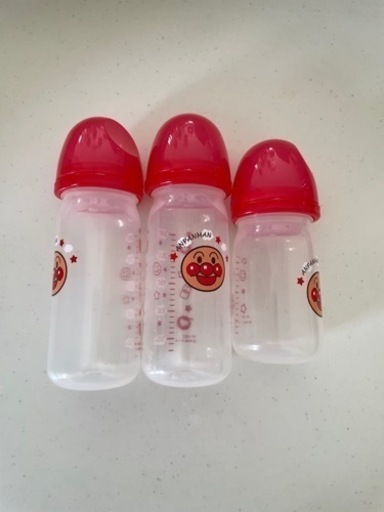 レック　アンパン　哺乳瓶　乳首なし　プラスチック