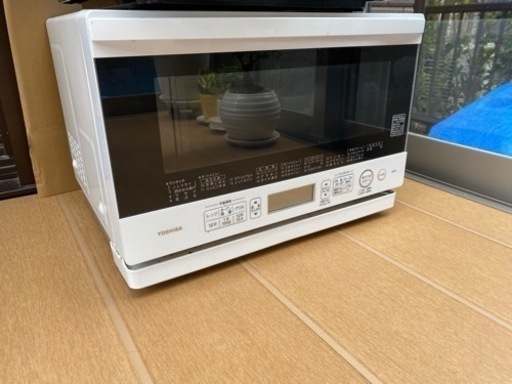 7月末処分予定　TOSHIBA オーブンレンジ　2015年製
