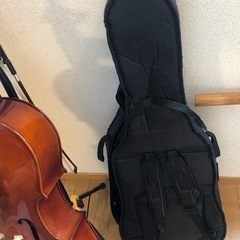※大幅値下げ※  分数1/2 チェロ、弓、ソフトケースのセットの画像
