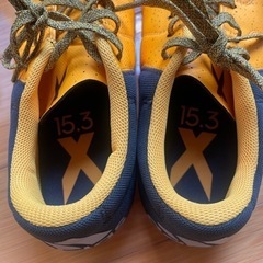 adidasフットサルシューズ25.5の画像