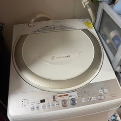 シャープSHARP 乾燥機能付 全自動洗濯機