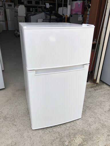 【動作保証あり】TAGlabel by amadana アマダナ 2018年 AT-RF85B 85L 2ドア 直冷式 冷凍冷蔵庫【管理KRR400】