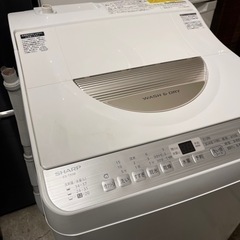 【売約済み】　シャープ SHARP ES-TX5B-N [タテ型洗濯乾燥機(5.5kg) ゴールド系]  2017年　ES-TX5B 乾燥　乾燥機　乾燥器　乾燥機能　洗濯機　洗濯乾燥器　洗濯乾燥機　