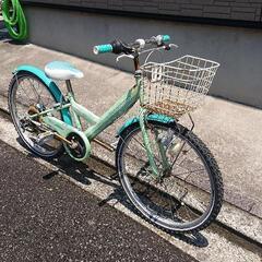 無料 中古24インチ 自転車 イオンバイク 女の子用の画像
