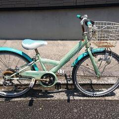 無料 中古24インチ 自転車 イオンバイク 女の子用