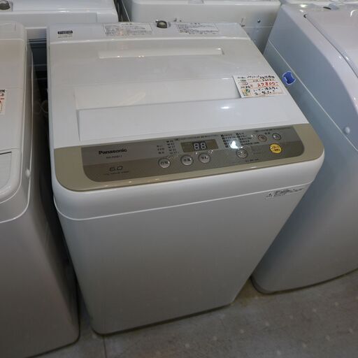 パナソニック 6.0㎏ 2018年製 NA-F60B11 【モノ市場東海店】151