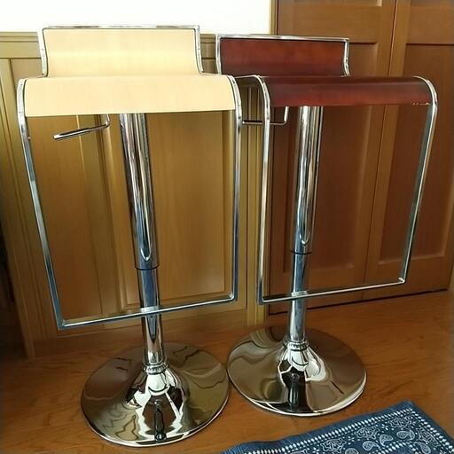カウンターチェア 2個セット