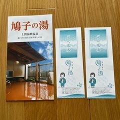 鳩子の湯 ご入泉券 2枚セット