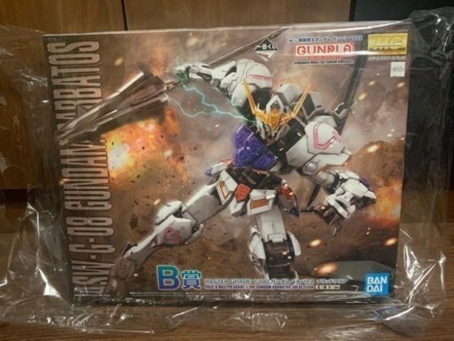 ガンダム 1番くじ B賞 バルバトス ソリッドクリア master grade 1/100 プラモデル