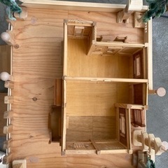 DIY ドールハウス　木材　おもちゃ　の画像