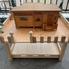 DIY ドールハウス　木材　おもちゃ　