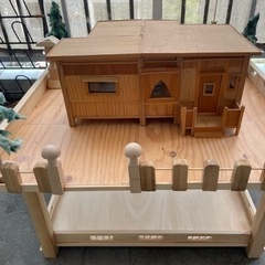 DIY ドールハウス　木材　おもちゃ　の画像