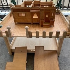 DIY ドールハウス　木材　おもちゃ　の画像
