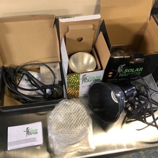 ゼンスイ　爬虫類紫外線ランプ　50W SOLAR RAPTOR