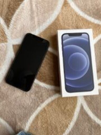 iphone12 64GB シムフリー　黒　ケース付