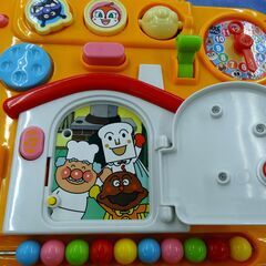 アンパンマン よくばりテーブル 子ども 玩具 おもちゃ 知育玩具 西岡店の画像