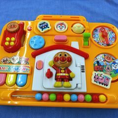 アンパンマン よくばりテーブル 子ども 玩具 おもちゃ 知育玩具 西岡店の画像